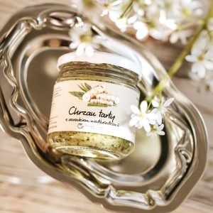 Chrzan tarty z czosnkiem niedźwiedzim