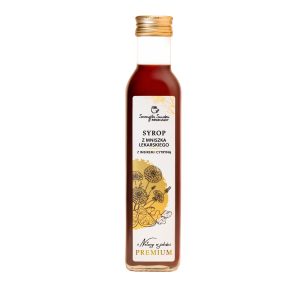 Syrop z mniszka lekarskiego z imbirem i cytryną