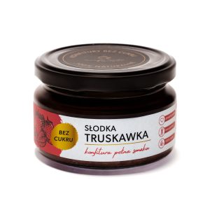 Konfitura z truskawek BEZ CUKRU