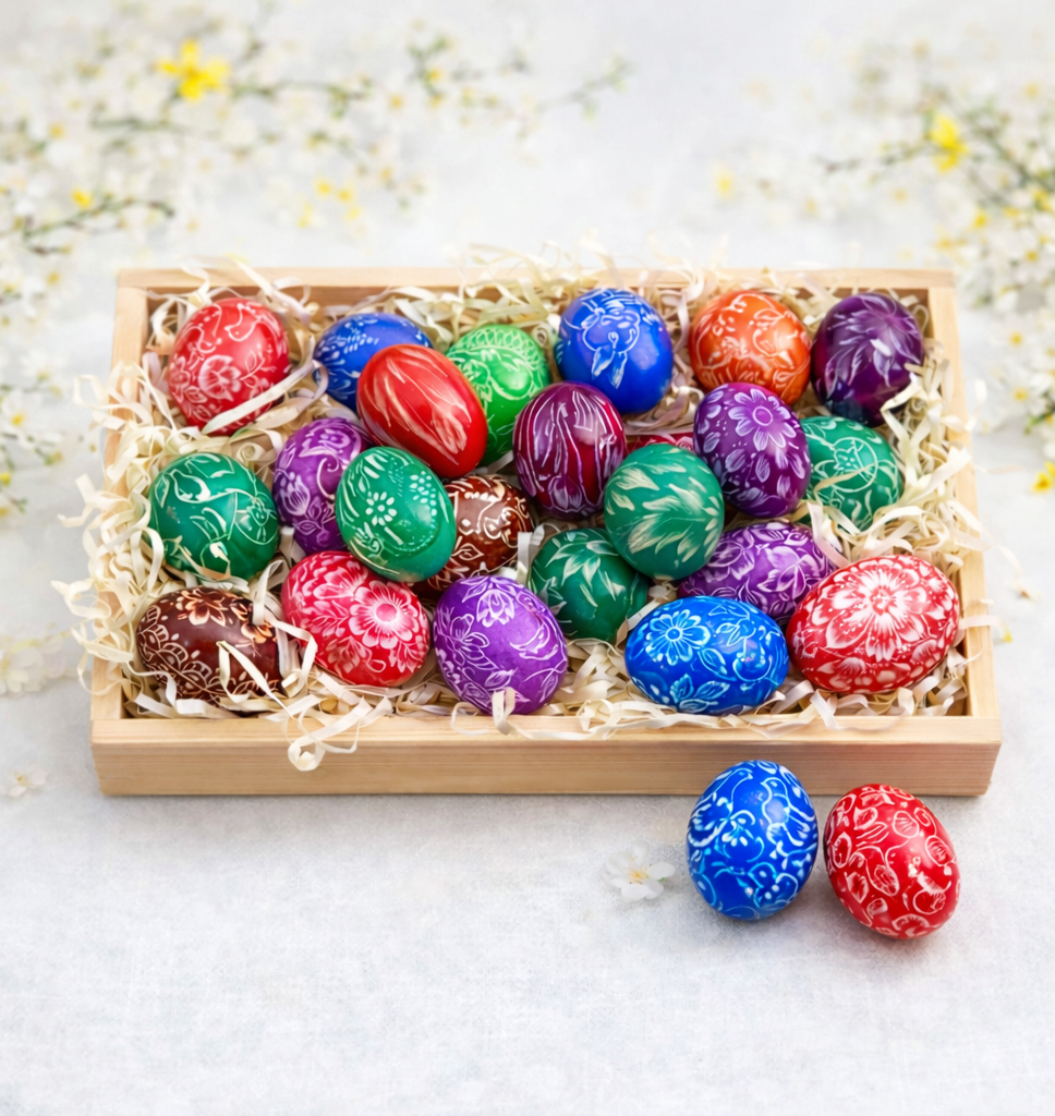 Wielkanocna PISANKA kraszanka